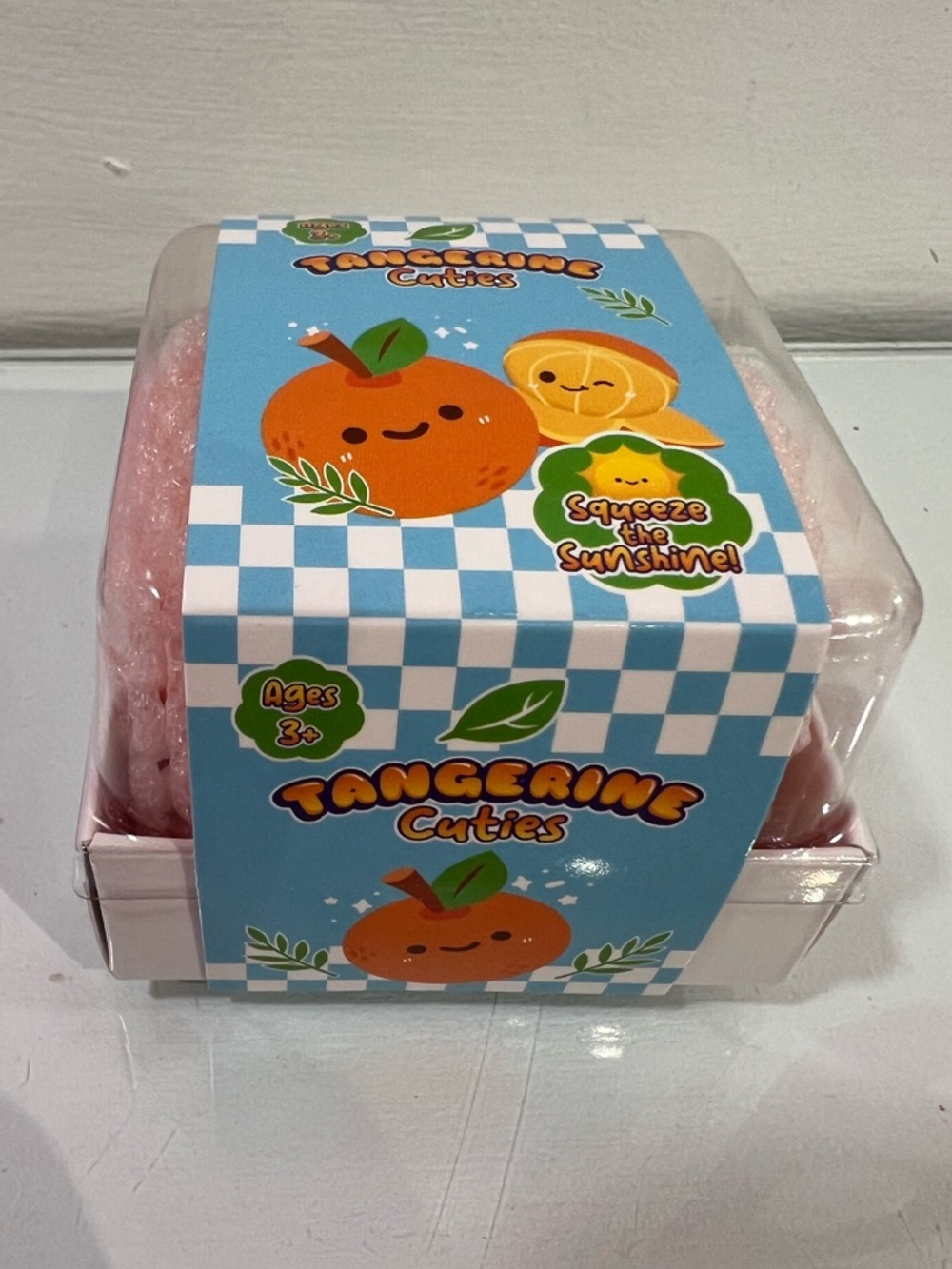 Tangerine Cuties Squishy Squeeze Toy